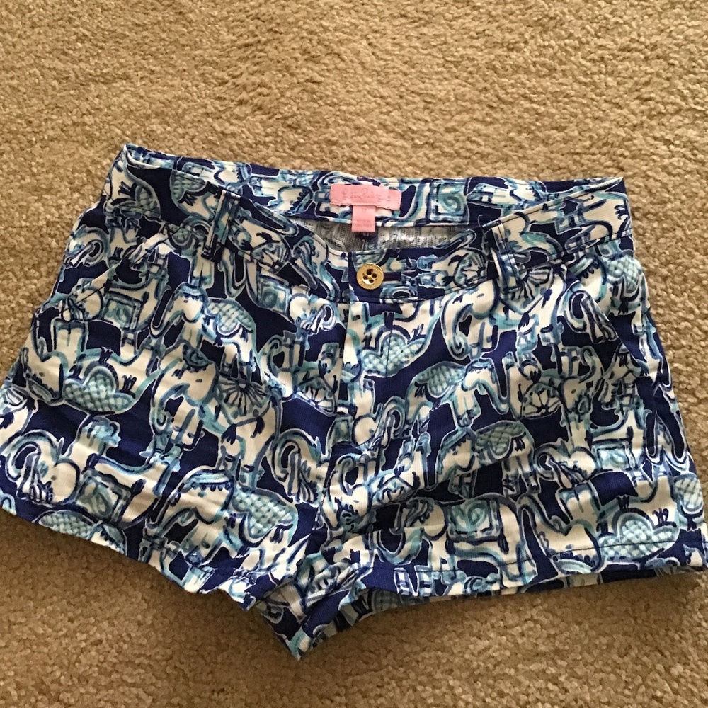 Lilly Pulitzer Kids Patterned Shorts. Size 12.